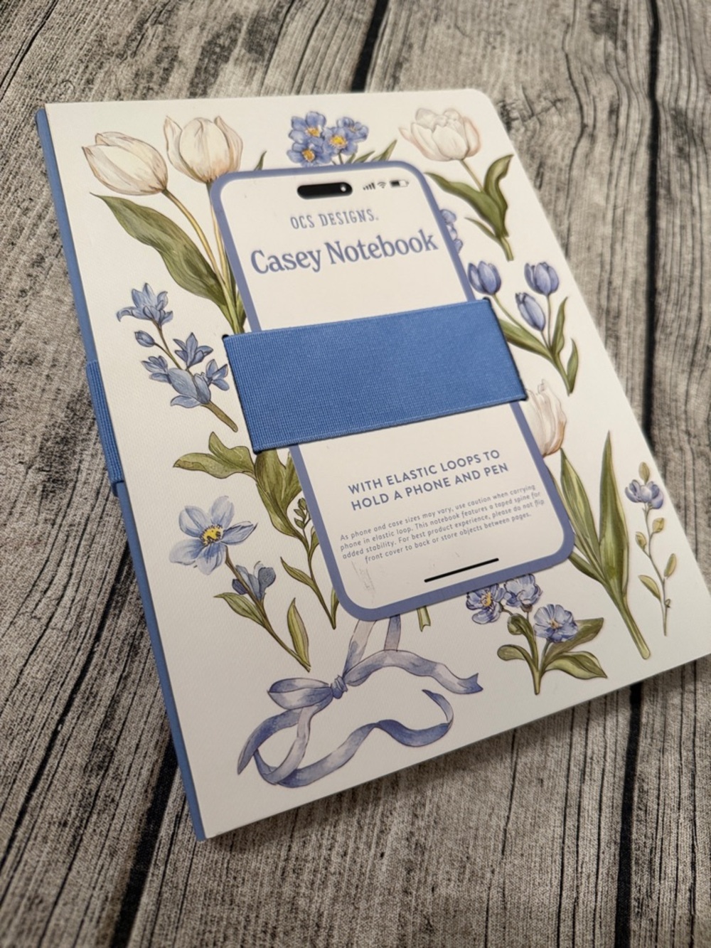 NWT. Hardcover lined notebook/journal/diary in gorgeous floral design